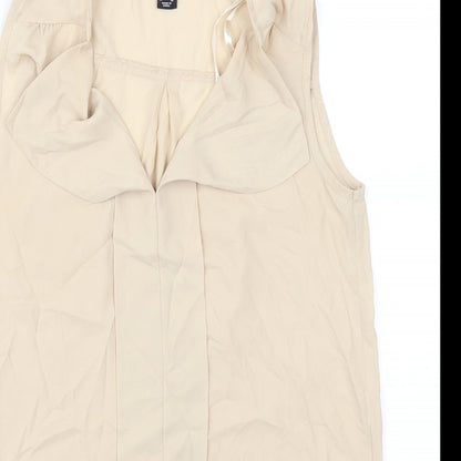 Atmosphere Womens Beige   Basic Tank Size 6