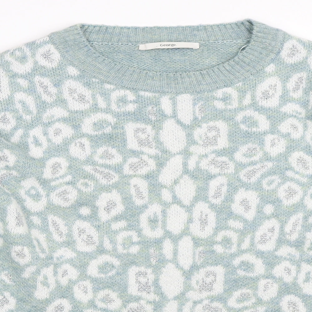 George Womens Green   Pullover Jumper Size S