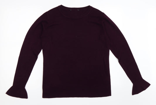 Dorothy Perkins Womens Purple   Pullover Jumper Size 14