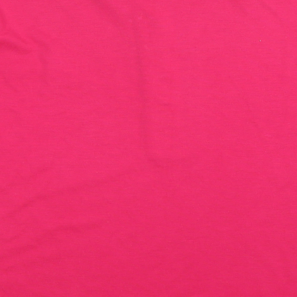 Canada Womens Pink   Basic T-Shirt Size 16