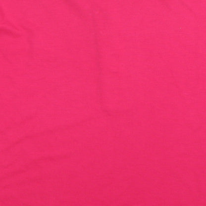 Preloved Canada Womens Pink   Basic T-Shirt Size 16 - Label