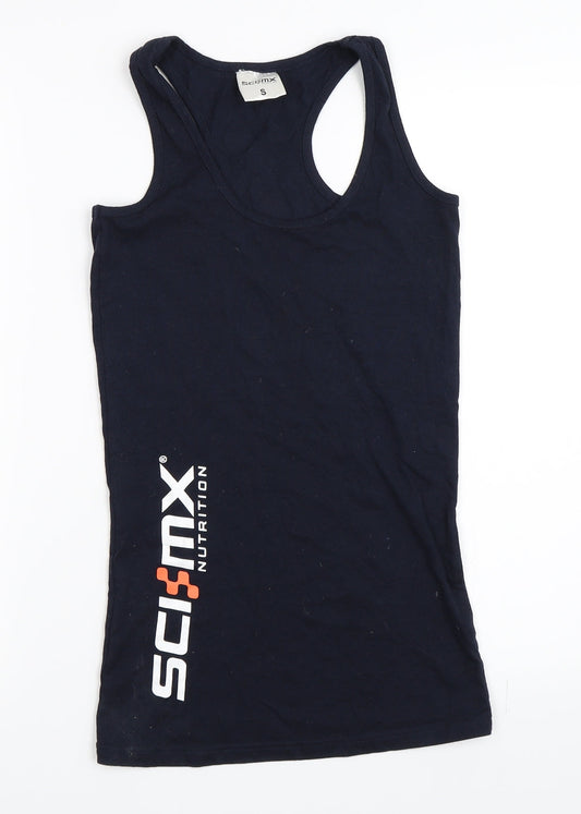 Sci Mx Nutrition Womens Blue   Basic Tank Size S