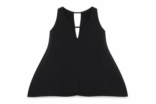River Island Womens Black   Camisole Tank Size 8  - Cut out back
