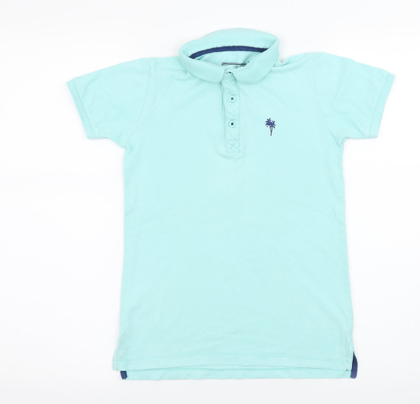 Matalan Boys Blue  Jersey Basic T-Shirt Size 8 Years