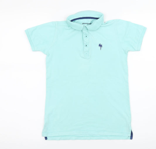 Matalan Boys Blue  Jersey Basic T-Shirt Size 8 Years