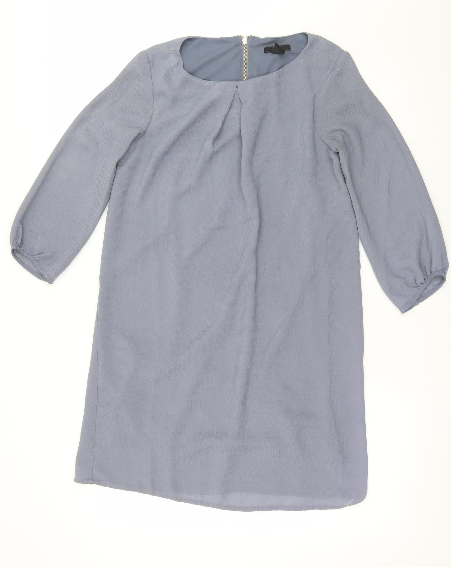 H&M Womens Grey  Chiffon A-Line  Size 4