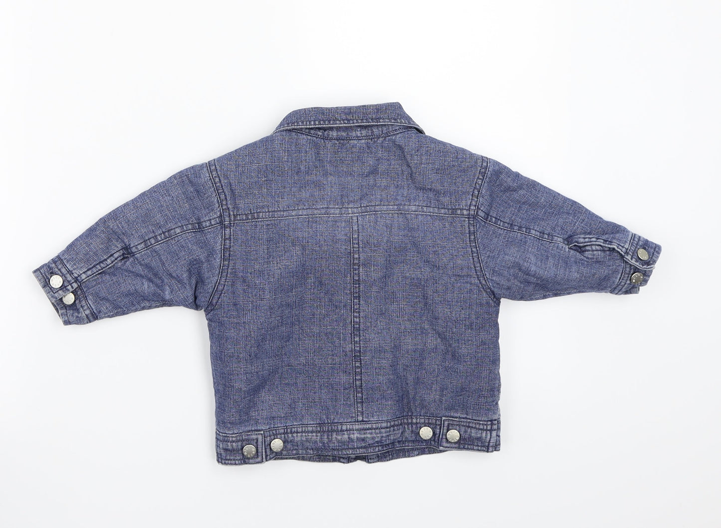 Mini Club Boys Blue   Jacket Coat Size 6-9 Months