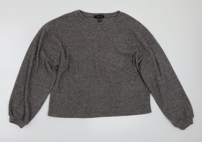 New Look Womens Grey   Pullover Jumper Size M