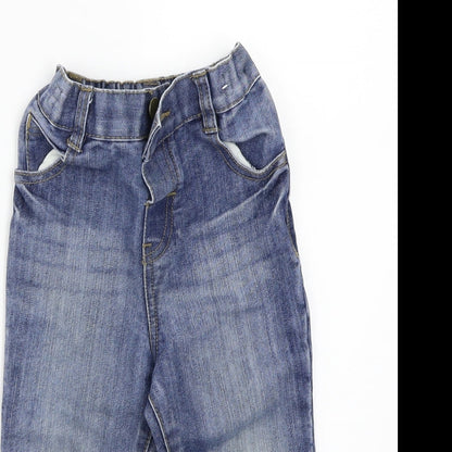 Preloved M&Co Baby Blue   Capri Jeans Size 18 Months - Detail