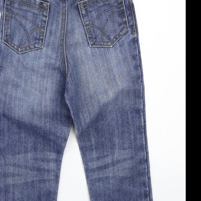 Preloved M&Co Baby Blue   Capri Jeans Size 18 Months - Label