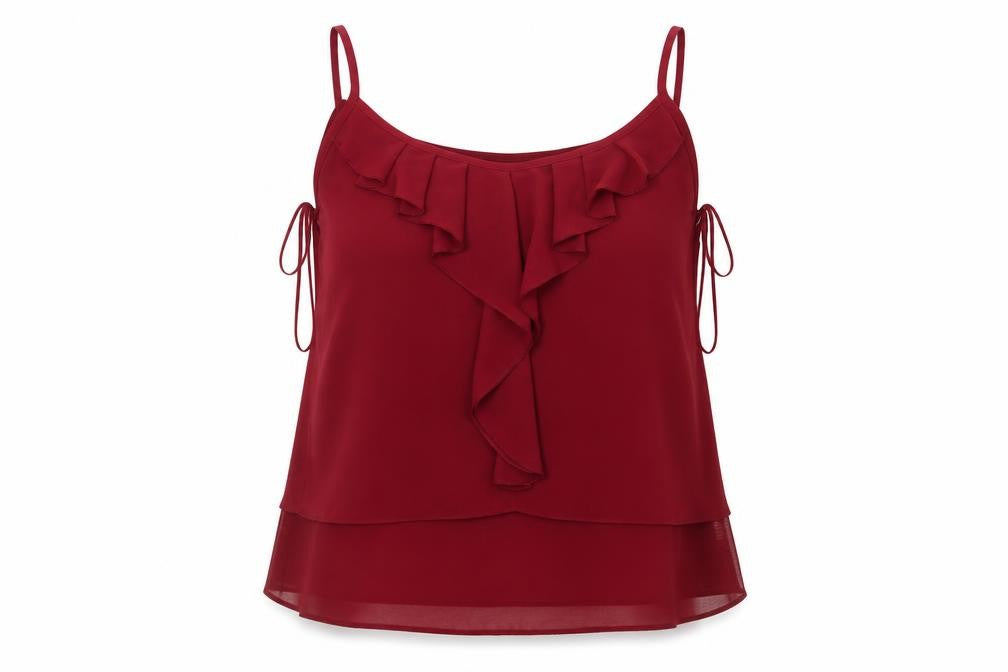 Apricot Womens Red   Basic Blouse Size 12