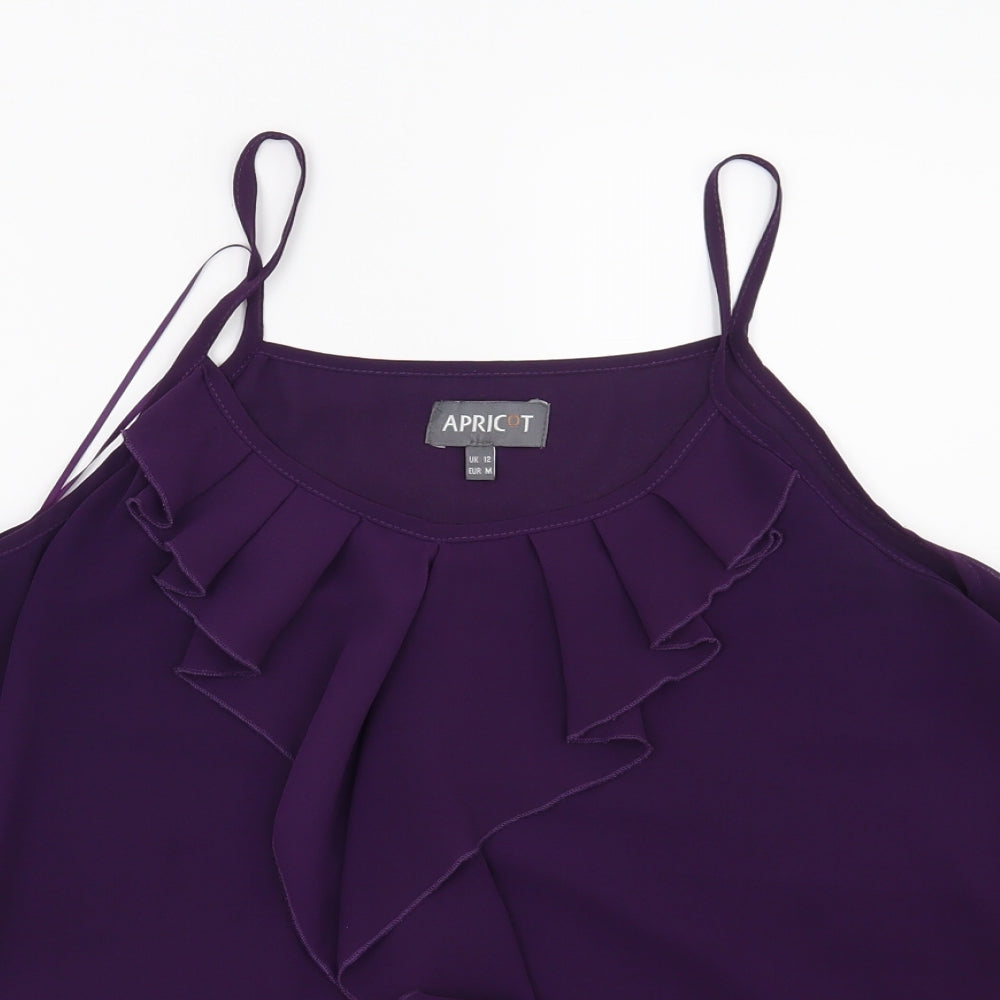 Apricot Womens Purple   Basic Blouse Size 12