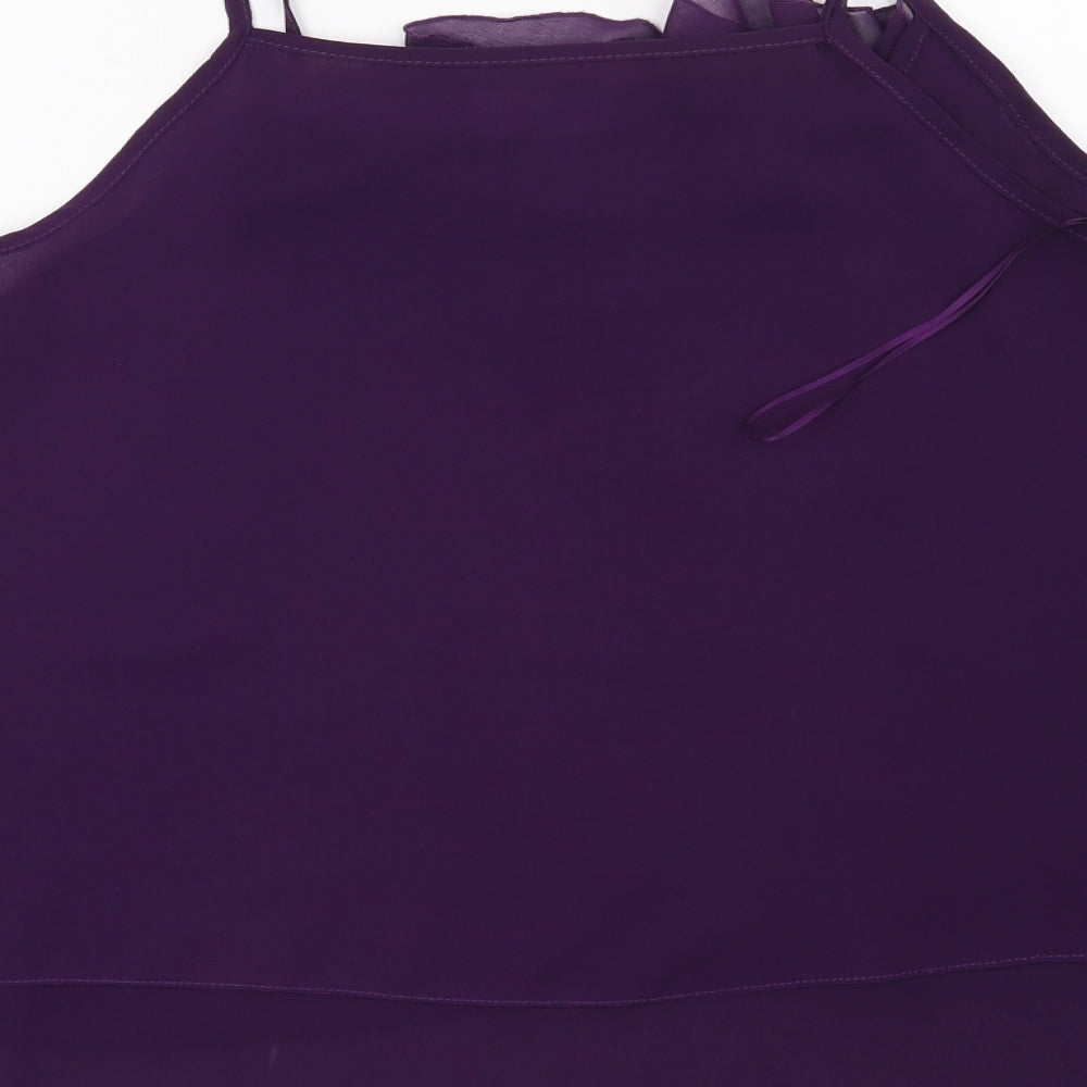 Apricot Womens Purple   Basic Blouse Size 12