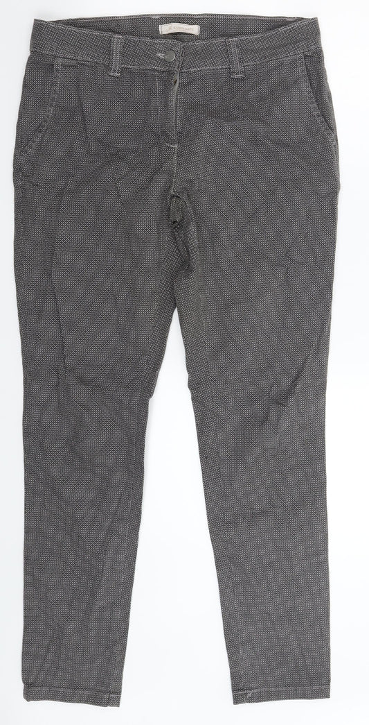 Karen Kate Womens Multicoloured Geometric  Chino Trousers Size 30 in L30 in