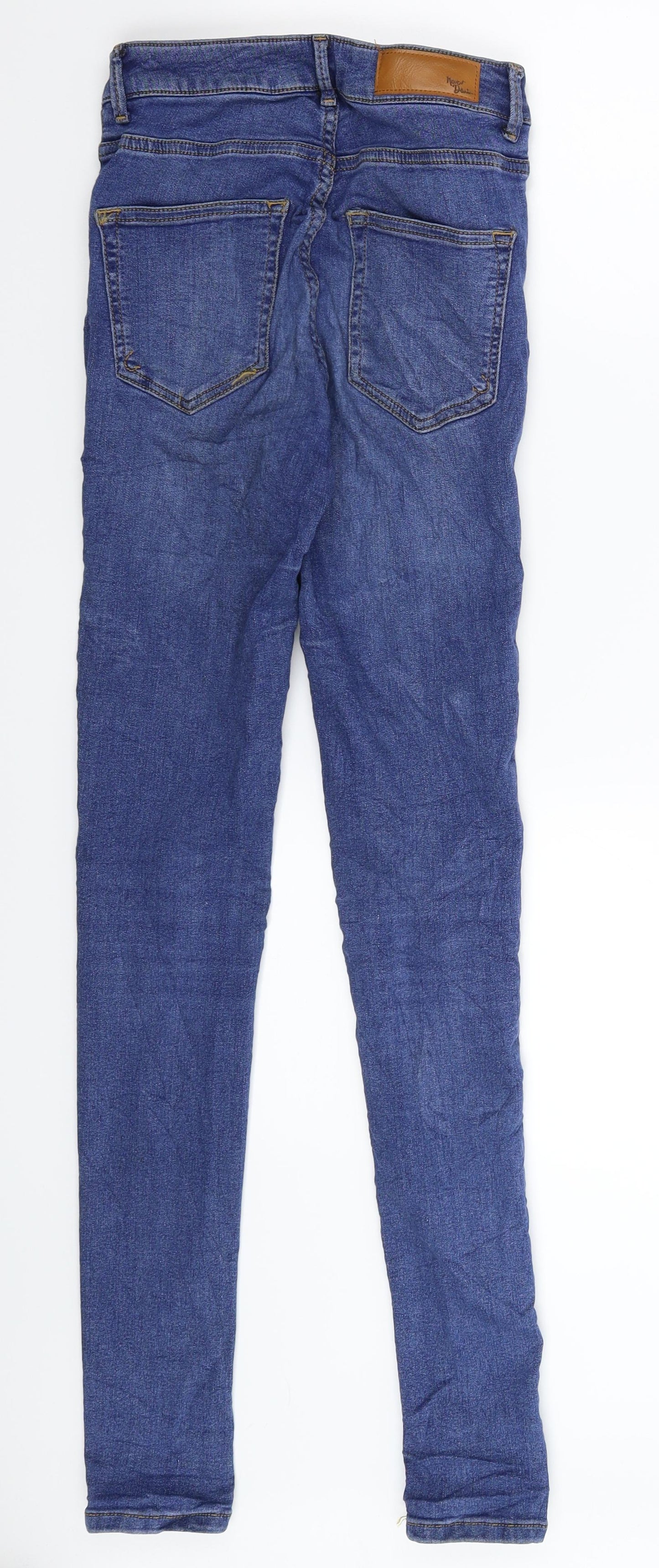 Never Denim Womens Blue  Denim Jegging Jeans Size 26 in L30 in