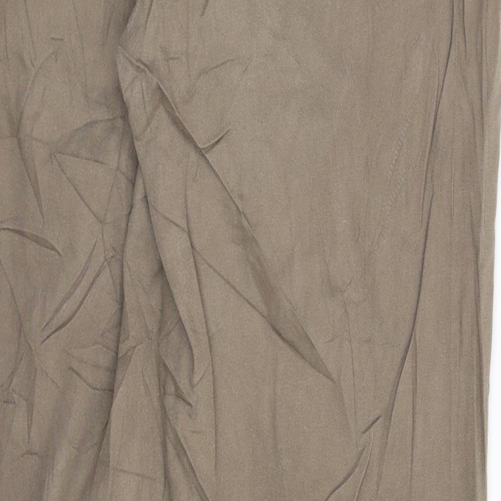 Anima Bella Womens Grey   Trousers  Size 34 in L28 in
