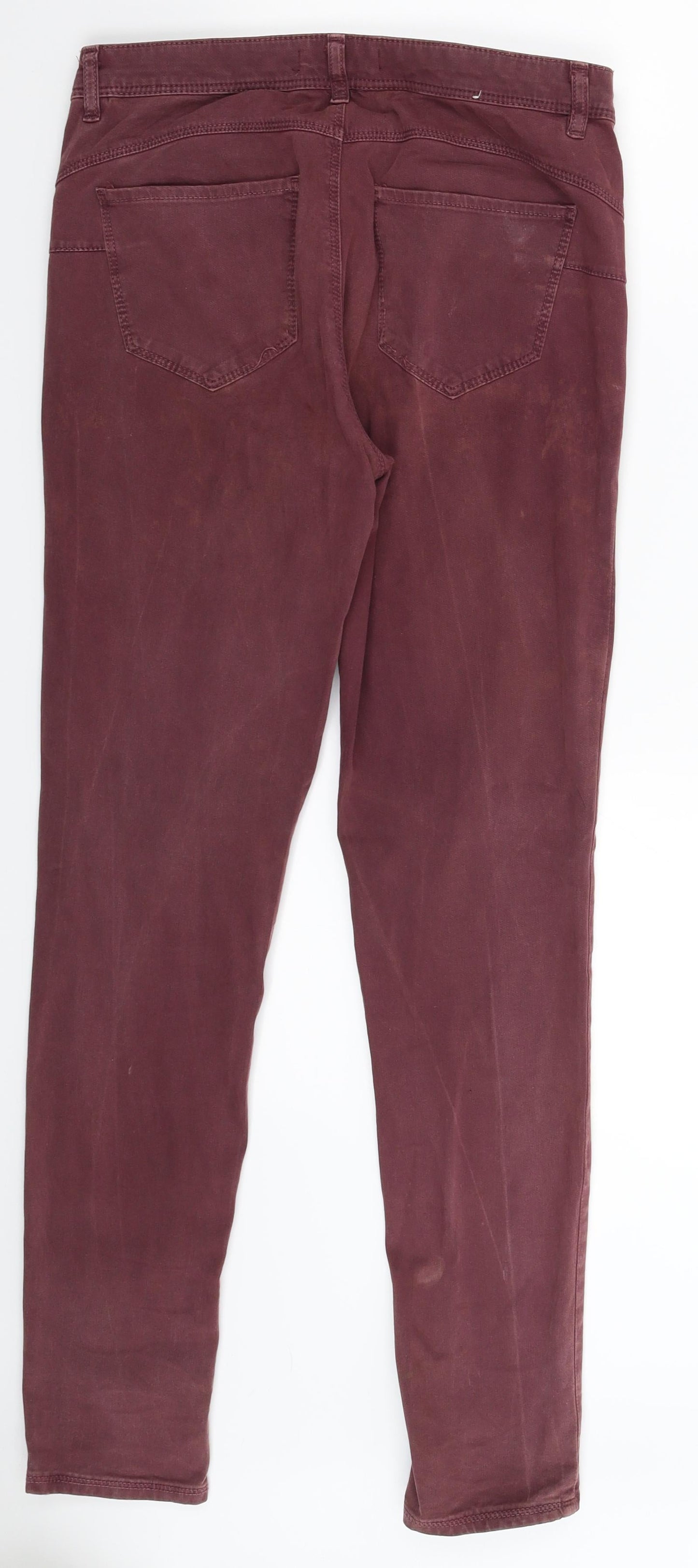 United Colors of Benetton Womens Brown  Denim Skinny Jeans Size 28 in L29 in