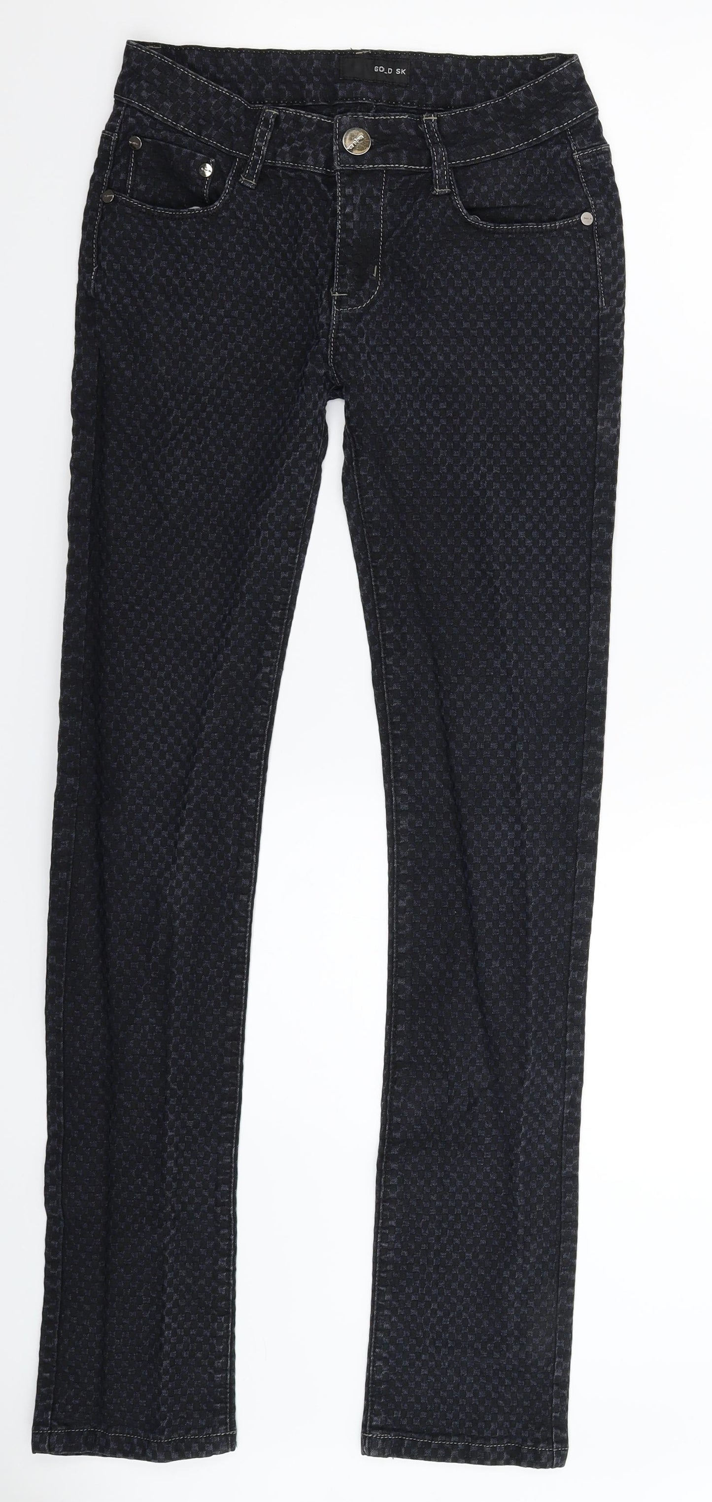 Gold SK Womens Blue  Denim Jegging Jeans Size 26 in L32 in