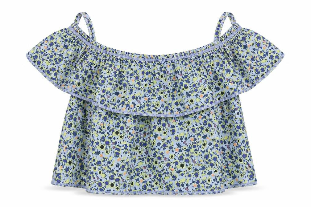 Topshop Womens Multicoloured Floral  Basic Tank Size 10