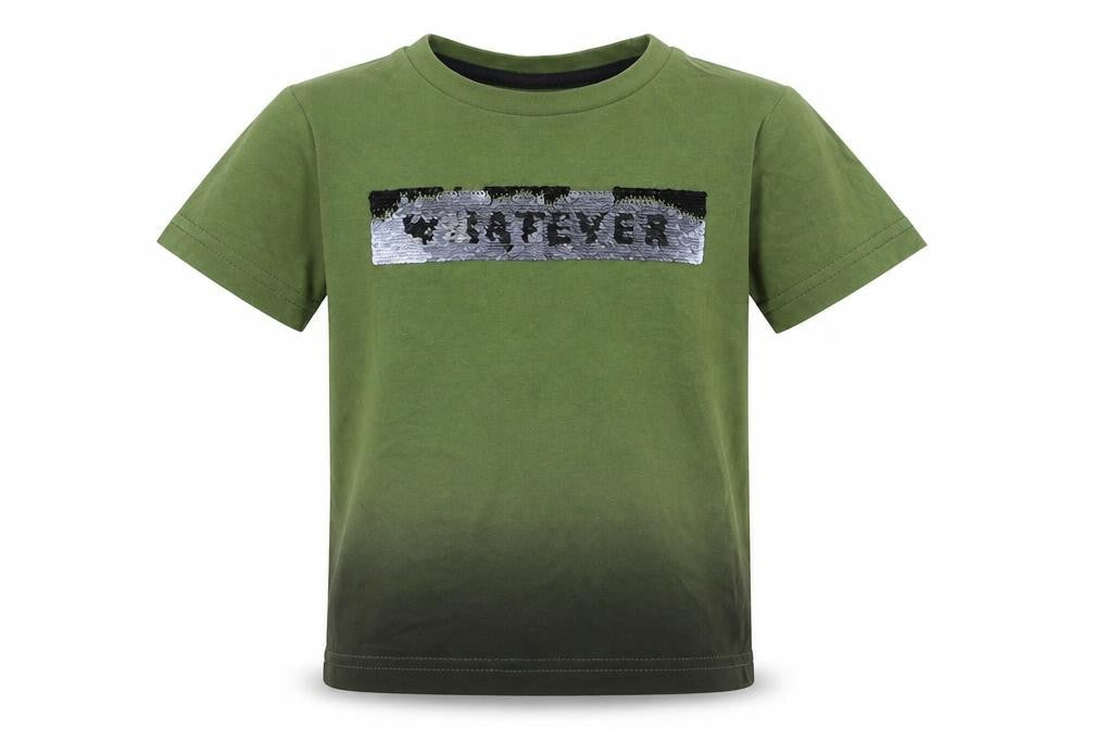 TU Boys Green   Basic T-Shirt Size 3 Years