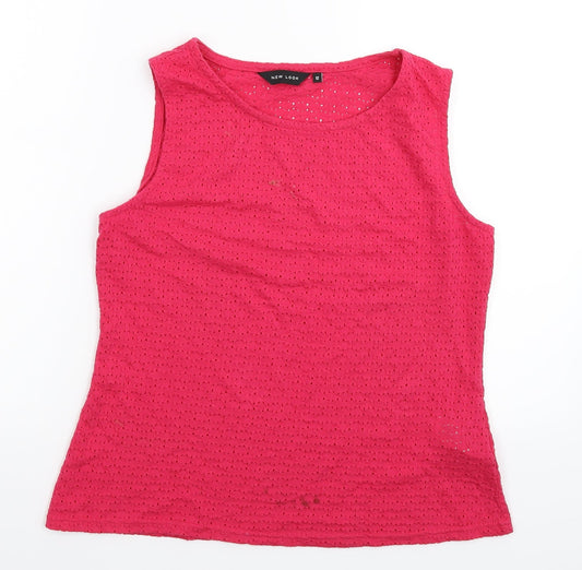 New Look Womens Pink   Basic T-Shirt Size 12