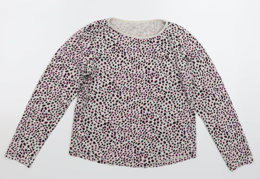 TU Girls Multicoloured Animal Print  Basic T-Shirt Size 12 Years