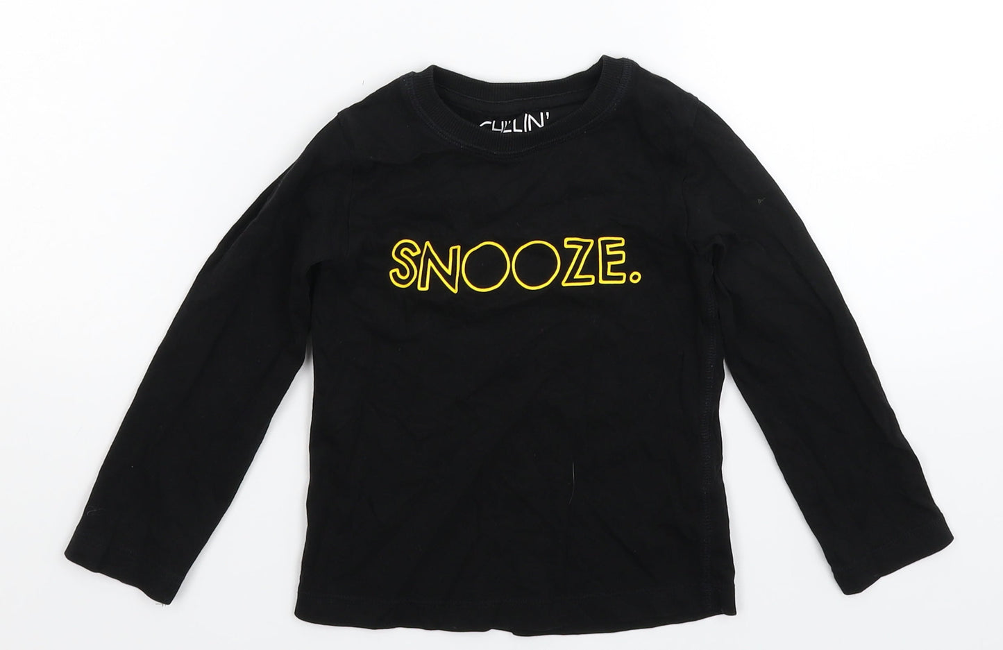NEXT Boys Black   Basic T-Shirt Size 3 Years