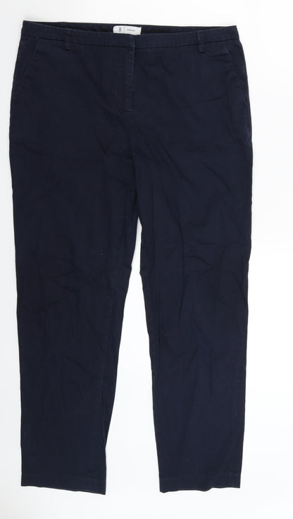 Editions Womens Blue   Trousers  Size 30 in L26 in