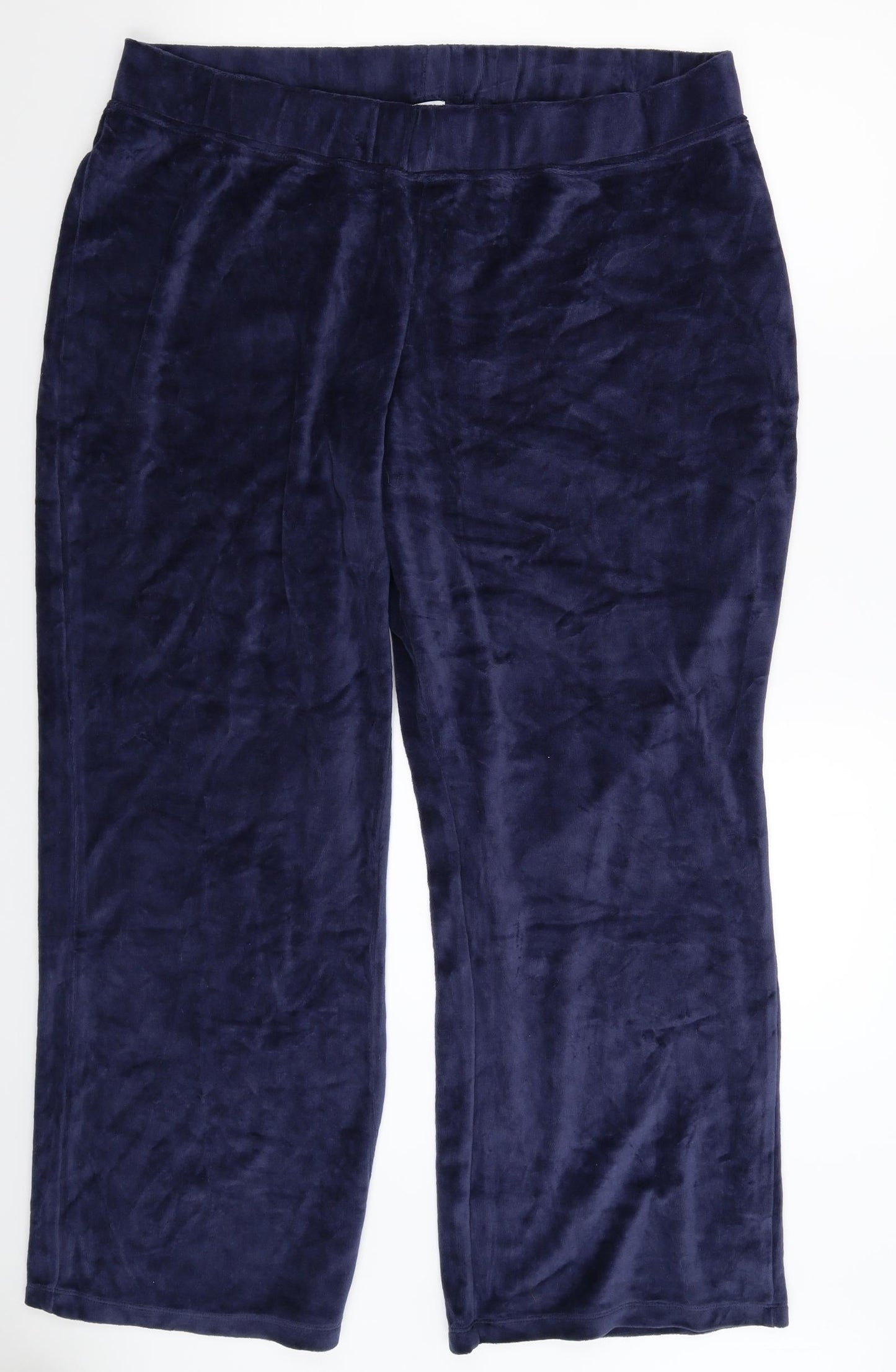 Preworn Womens Blue   Trousers  Size 42 in L29 in