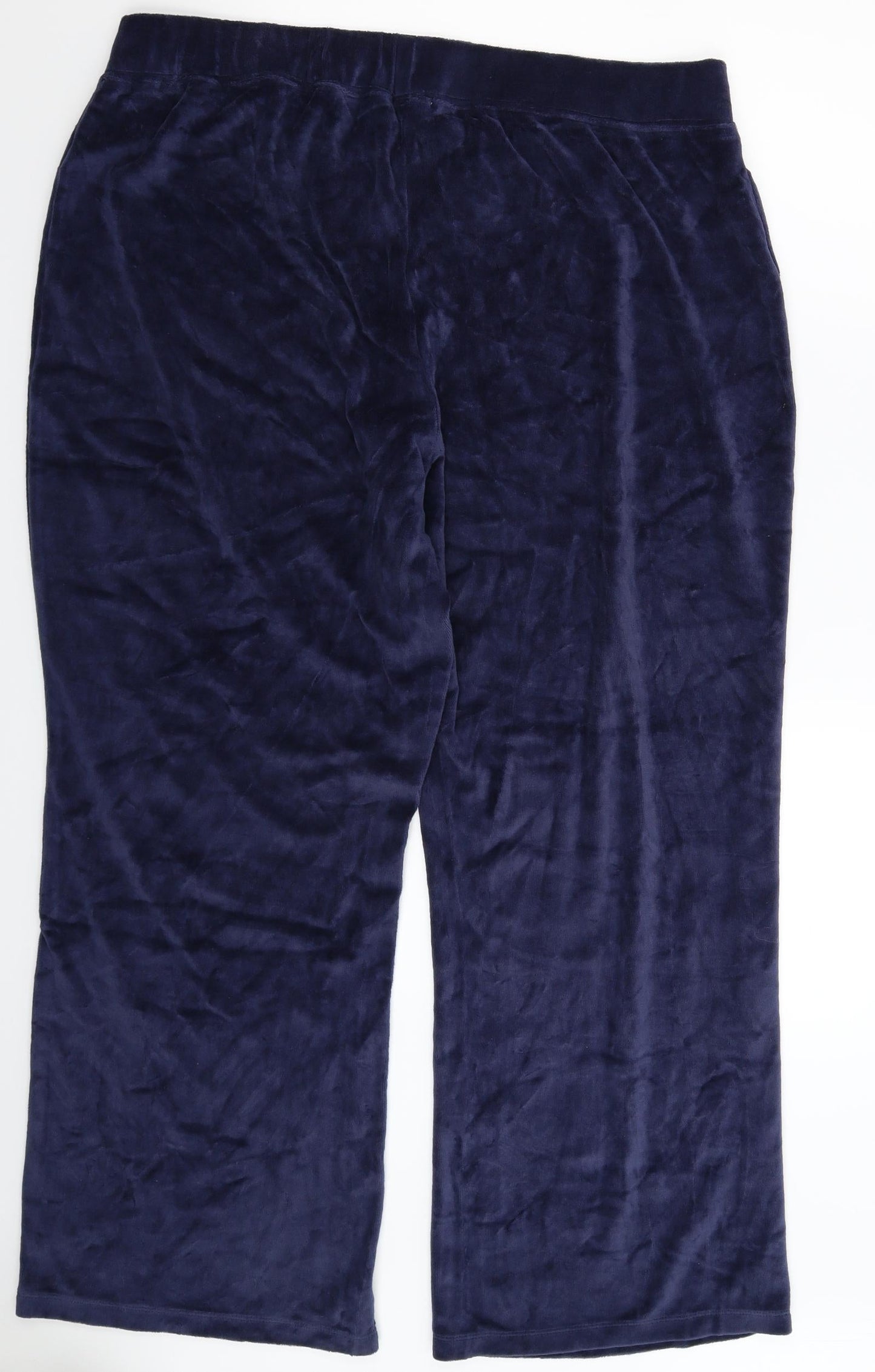 Preworn Womens Blue   Trousers  Size 42 in L29 in