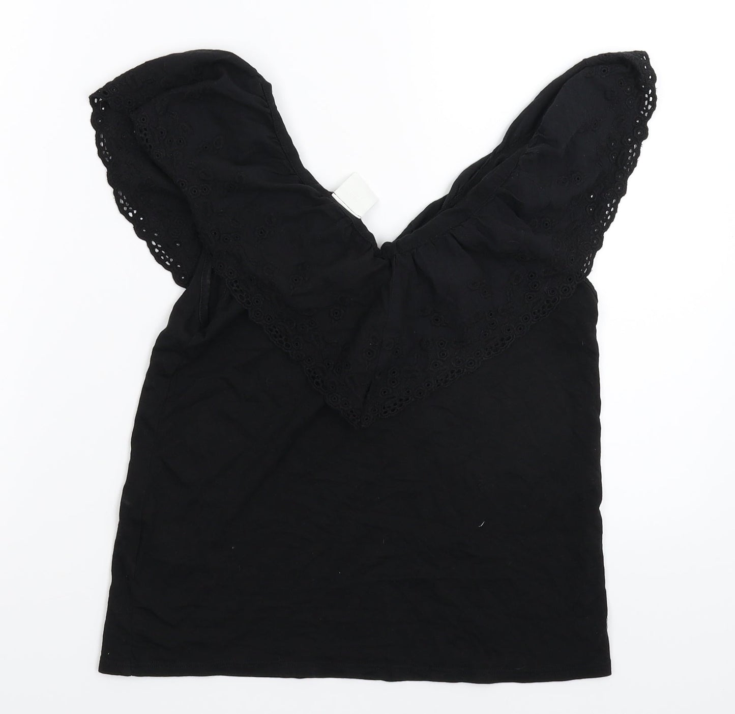 H&M Womens Black   Basic T-Shirt Size XS