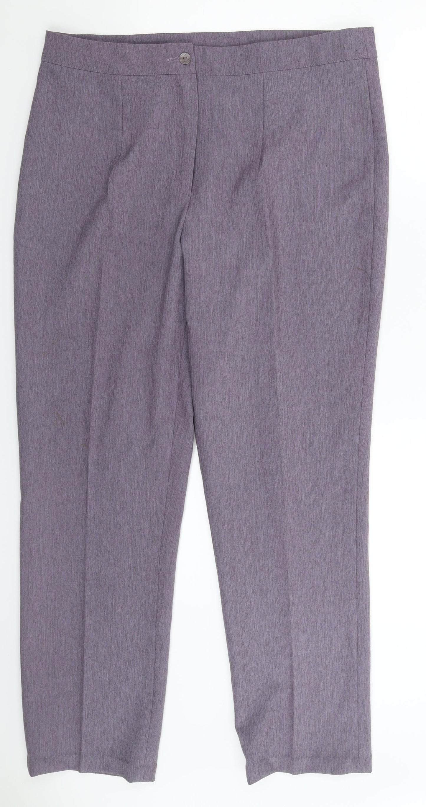 Preworn Womens Grey   Trousers  Size 34 in L29 in
