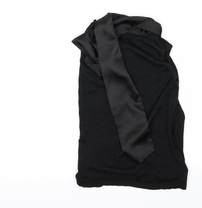 kaleidscope Womens Black   Vest Jumper Size 14