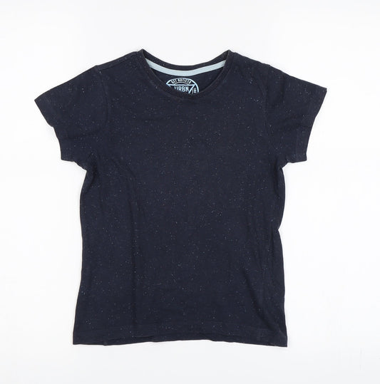 Matalan Boys Blue   Basic T-Shirt Size 7 Years