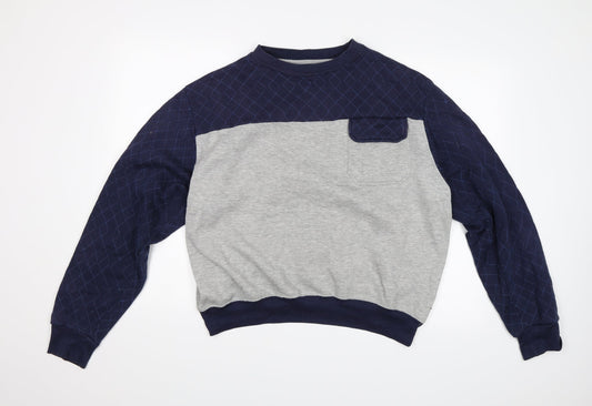 R.W.C Mens Blue   Pullover Sweatshirt Size XL