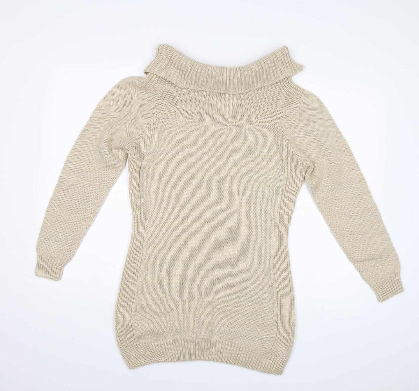 Preworn Womens Beige   Pullover Jumper Size S