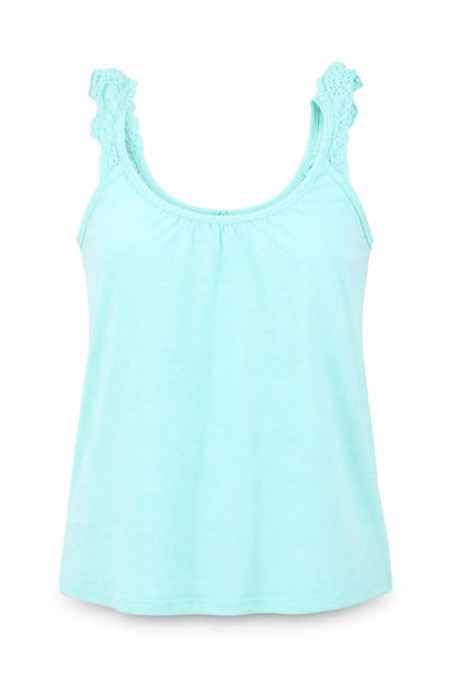 Pep&Co Womens Green   Basic Tank Size 8