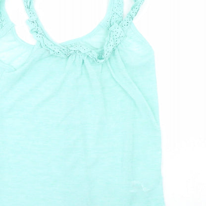 Pep&Co Womens Green   Basic Tank Size 8