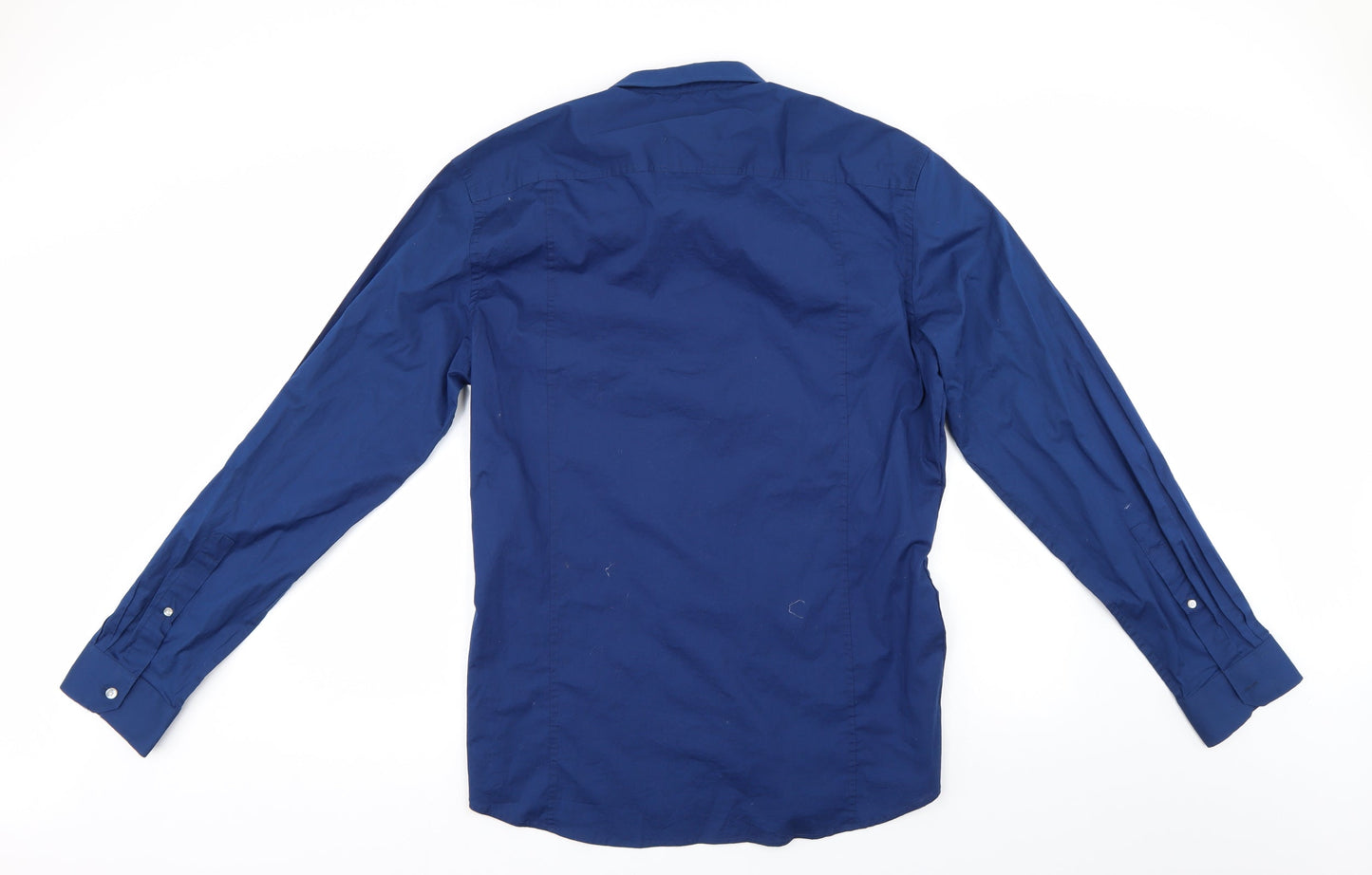 CR7 Mens Blue    Dress Shirt