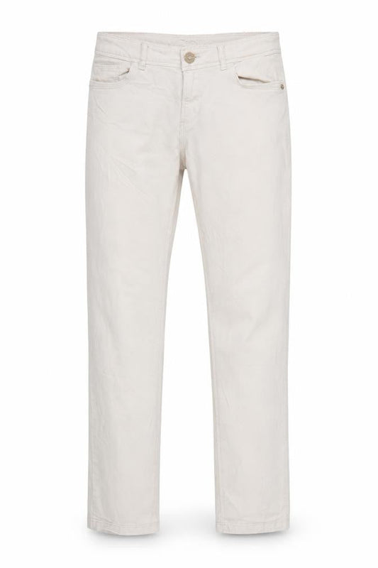 Zara Womens Ivory  Denim Straight Jeans Size 8 L29 in