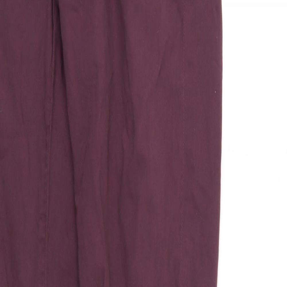 Dorothy Perkins Womens Purple   Straight Jeans Size 8 L30 in