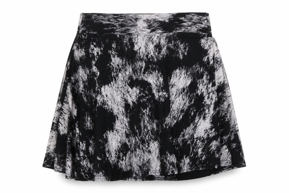 Graffic Womens Black   Mini Skirt Size S