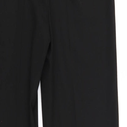 Preworn Womens Black   Trousers  Size 8 L26 in