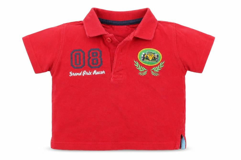 Morvis Mouse Baby Red   Basic Polo Size 18-24 Months  - F1