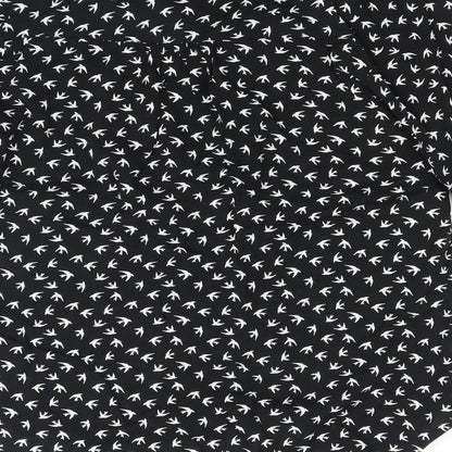 Atmosphere Womens Black Polka Dot  Basic Blouse Size 6