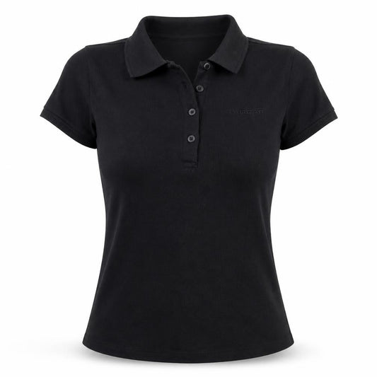 LA Gear Womens Black   Basic Polo Size 8