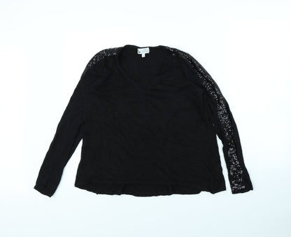Preloved NEXT Womens Black   Pullover Jumper Size 10 - Front