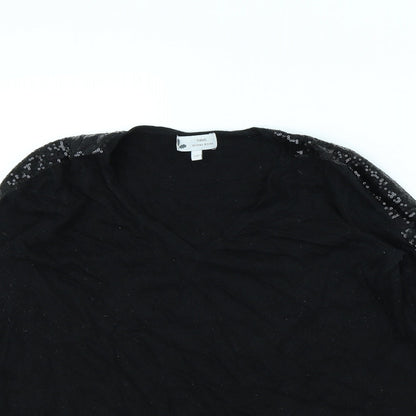 Preloved NEXT Womens Black   Pullover Jumper Size 10 - Detail