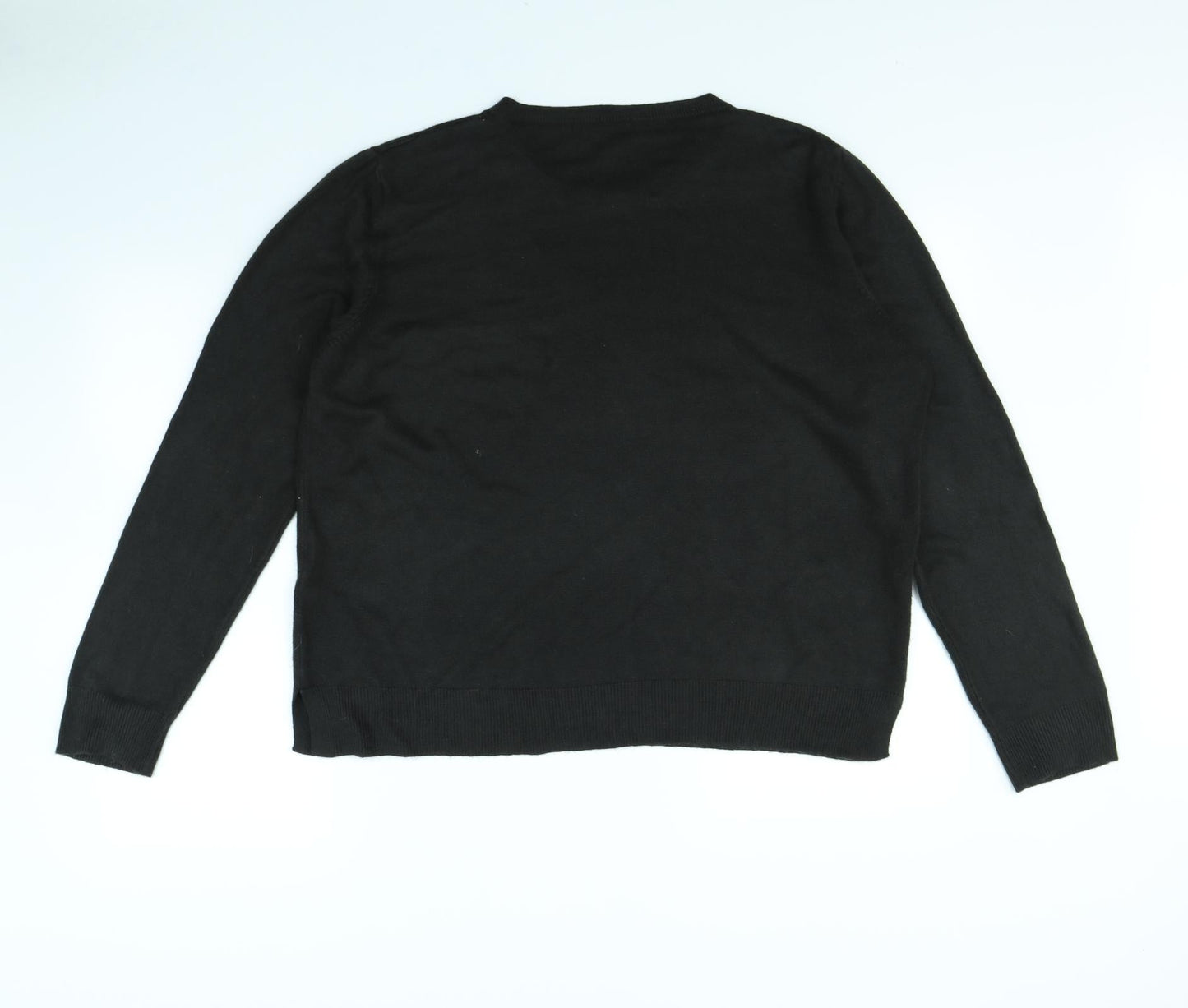 m&s Womens Red   Pullover Jumper Size 20
