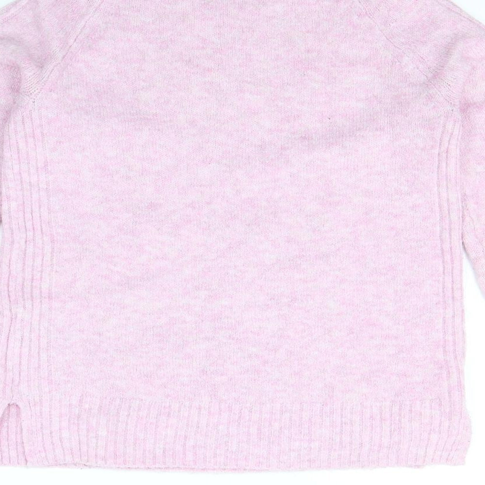 m&s Womens Pink   Pullover Jumper Size XS